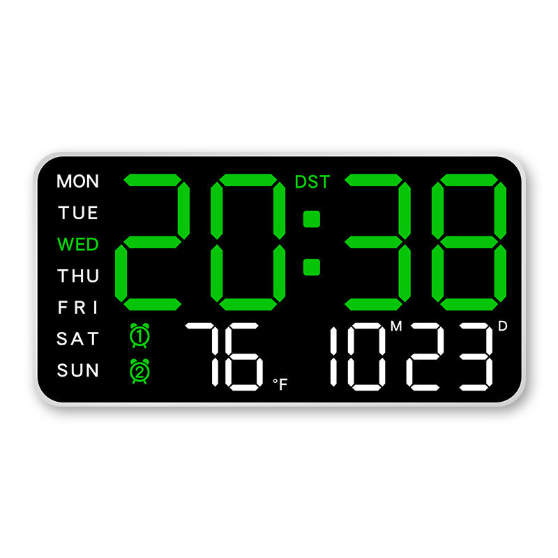 🔥 Hot Sale 50% OFF 🕰️Multifunctional Decorative LED Digital Wall Clock