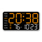 🔥 Hot Sale 50% OFF 🕰️Multifunctional Decorative LED Digital Wall Clock