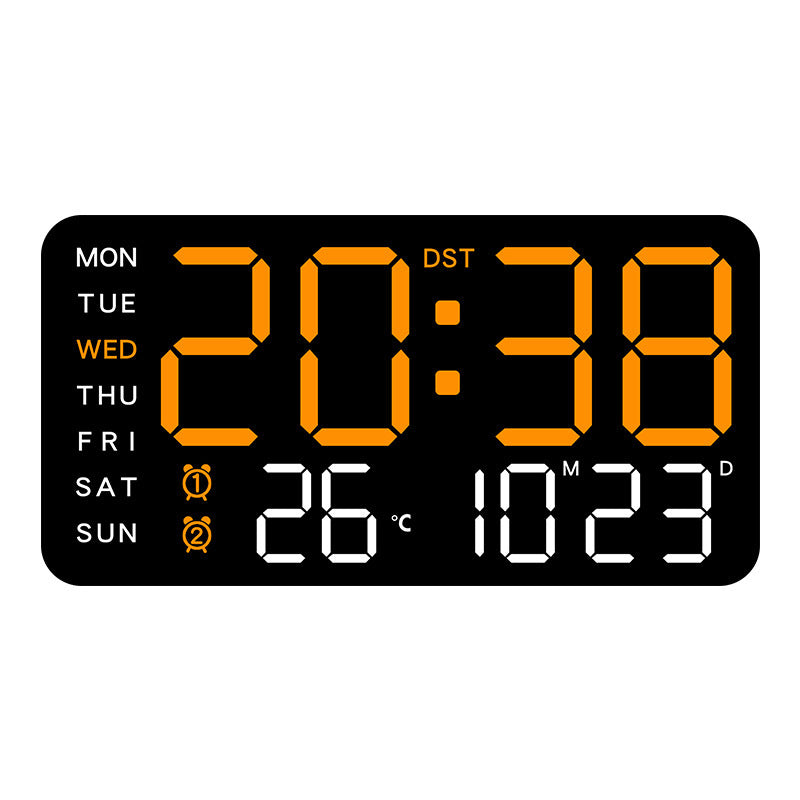 🔥 Hot Sale 50% OFF 🕰️Multifunctional Decorative LED Digital Wall Clock