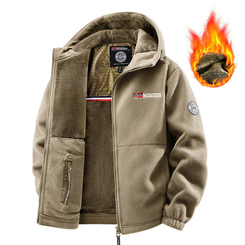 🔥LAST DAY PROMOTION - 50%OFF🔥Upgraded Unisex Hooded Casual Graphene Insulated Jacket (with Internal Pockets)