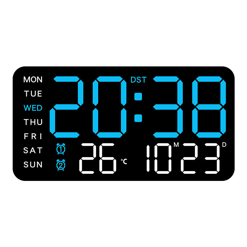 🔥 Hot Sale 50% OFF 🕰️Multifunctional Decorative LED Digital Wall Clock