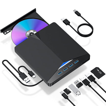💿No Disc Drive on Your Laptop? Now You Do! External CD/DVD Burner 50% OFF📀