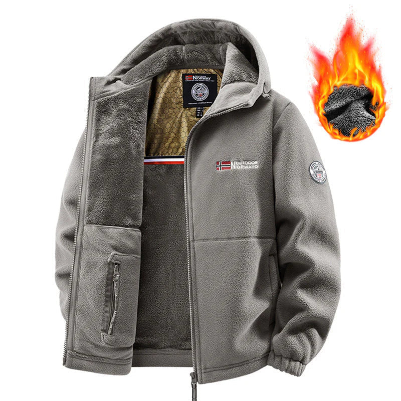 🔥LAST DAY PROMOTION - 50%OFF🔥Upgraded Unisex Hooded Casual Graphene Insulated Jacket (with Internal Pockets)