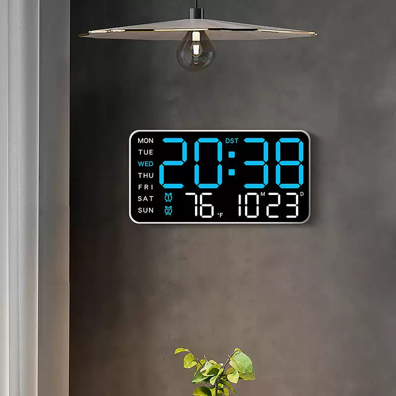 🔥 Hot Sale 50% OFF 🕰️Multifunctional Decorative LED Digital Wall Clock