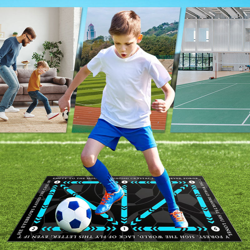 🔥Last Day Promotion 50% OFF - ⚽Soccer Train Mat for All Levels Non-Slip Silent