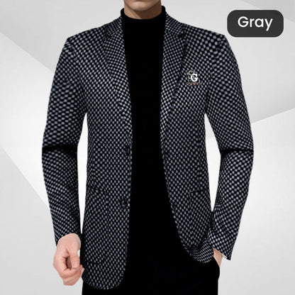 🎉Black Friday Series - Early Bird Price💖Men's Slim-fit Casual Suit Jacket【Comfortable and warm】
