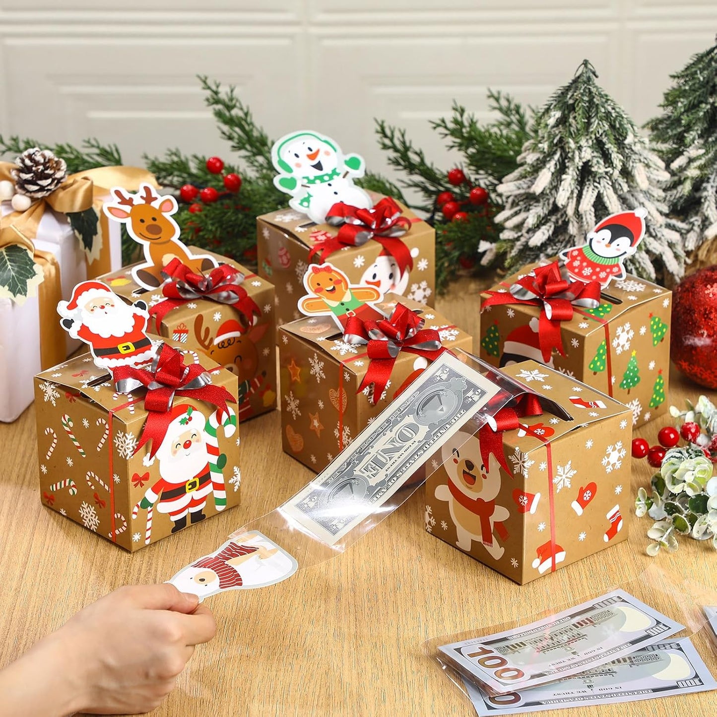 Christmas Money Gift Boxes