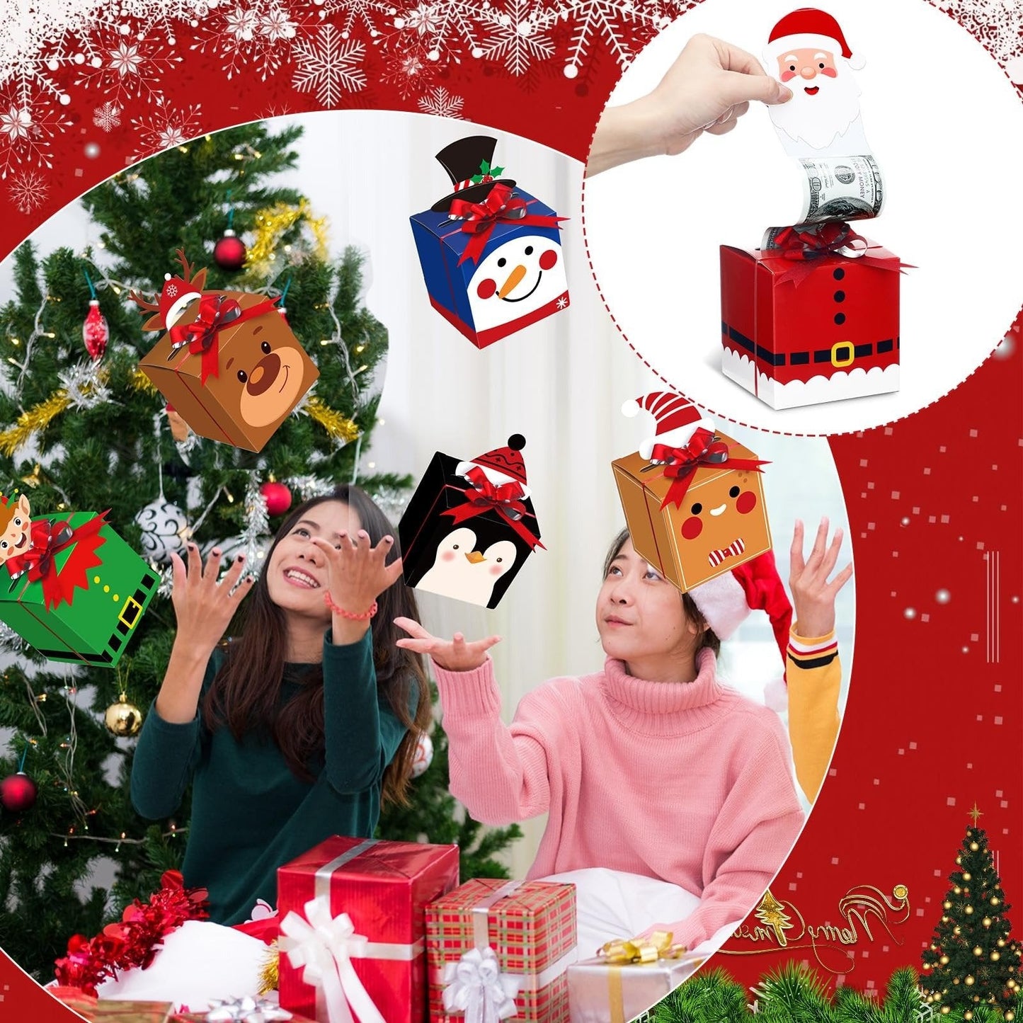 Christmas Money Gift Boxes