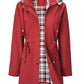 🔥Hot Sale 50% Off🔥Solid Color Casual Jackets, Waterproof and Windproof Coats, Hooded Windbreakers