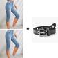 Women's High-Waist Slim-Fit Capri Jeans