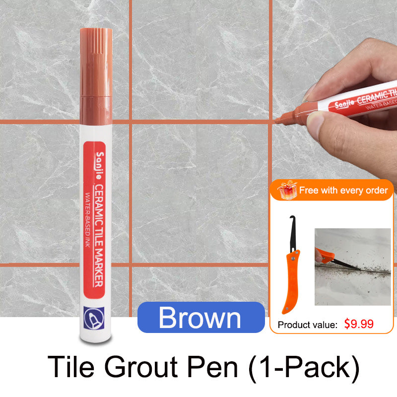 Pousbo® anti-mould and waterproof joint pen for ceramic tiles