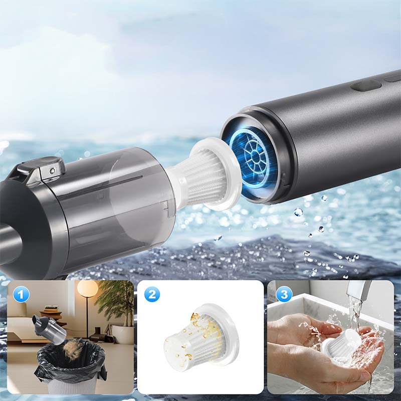 💥LAST DAY SALE 49% OFF💥Slim V8 Mate Cordless Car Vacuum High Power 12000Pa/30AW
