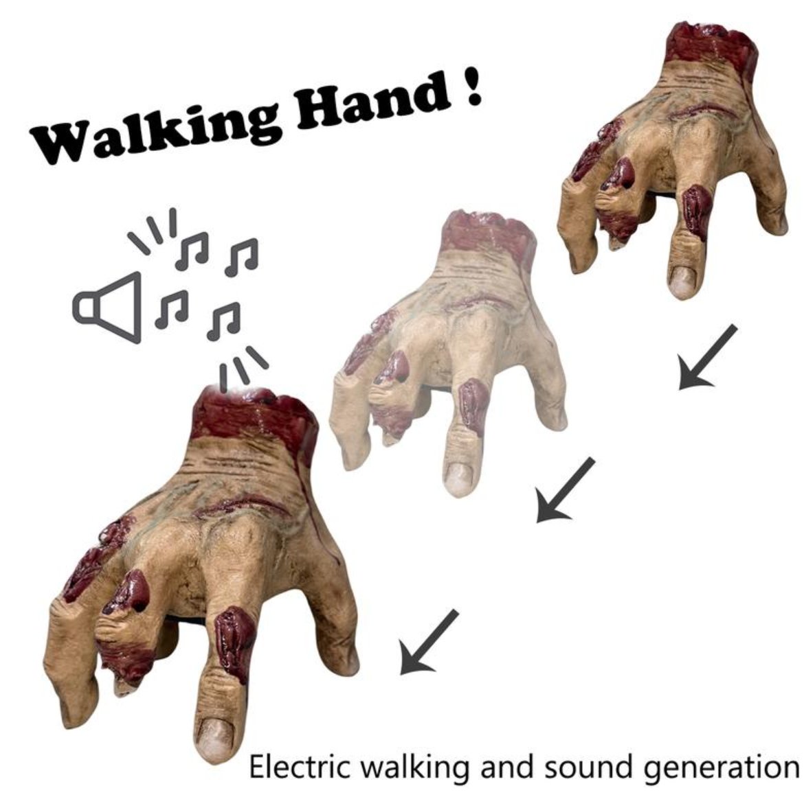 🎉Hot Sale Promotion✨ Thing Hand Props Scary Family Decorations Cosplay Hand