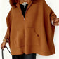 🔥Limited Time Discount 💥Women Fur Collar Solid Color Casual Jacket