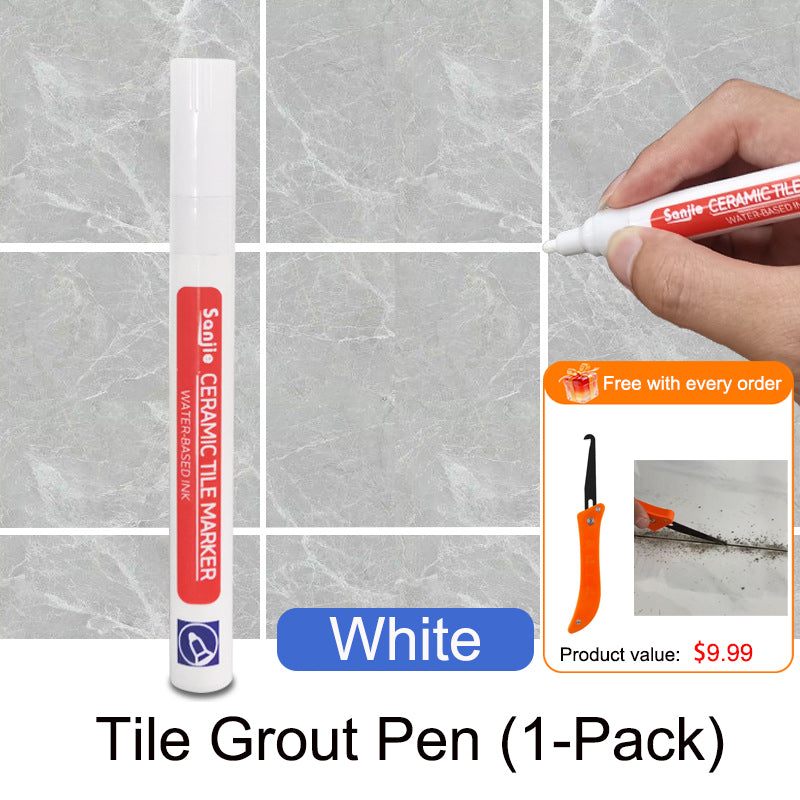 Pousbo® anti-mould and waterproof joint pen for ceramic tiles