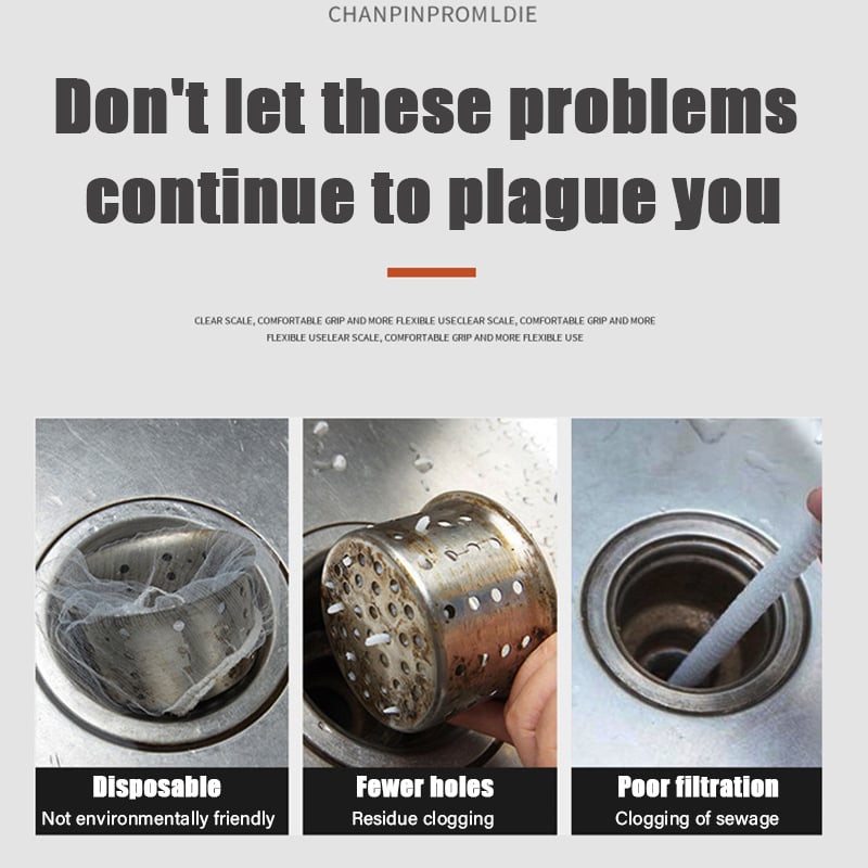 🔥2025 SALE - Self-Cleaning Kitchen Sink Strainer🔥BUY 2 GET 1 FREE