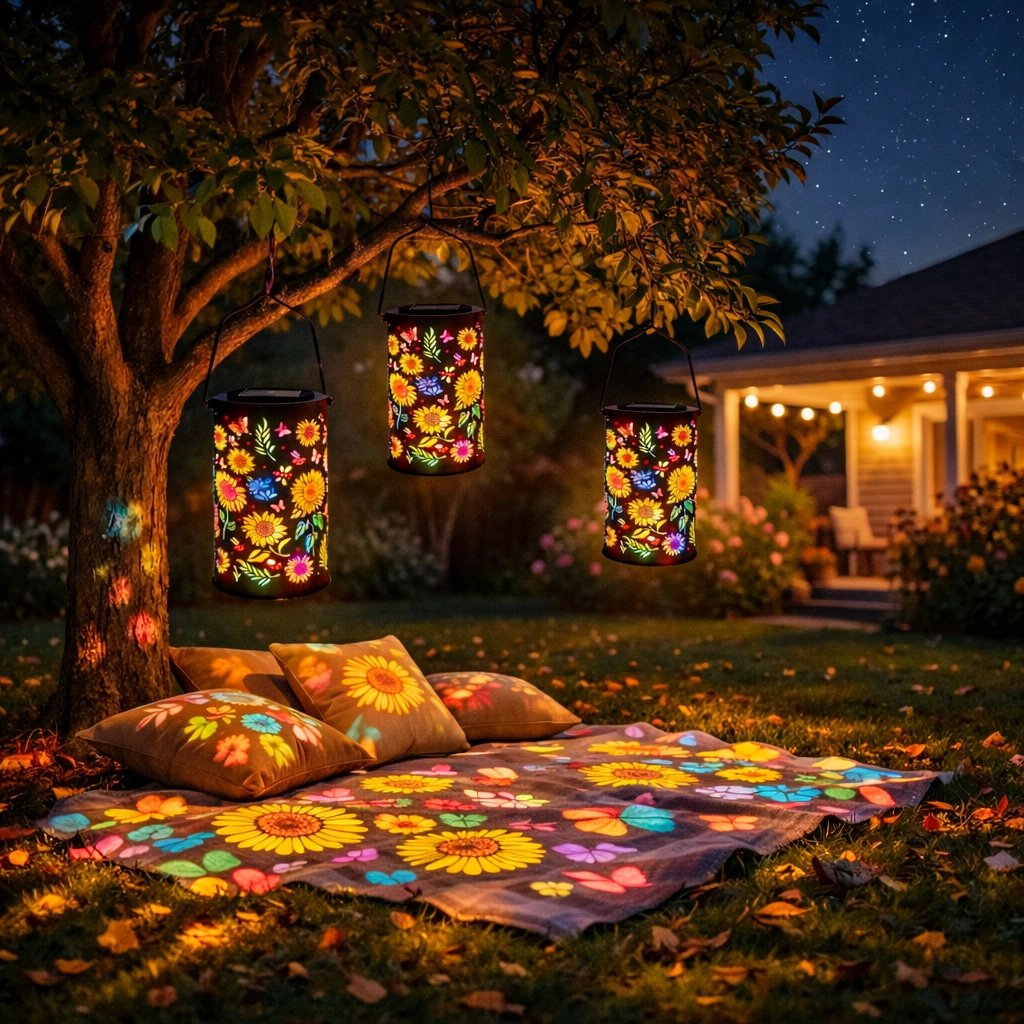 🔥HOT SALE 50% OFF-🌞Colorful Sunflower Glow Solar Garden Lantern