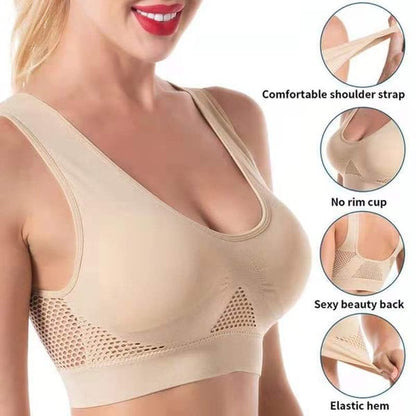 🎄Christmas Sale 50% OFF🏆✨Breathable Cool Liftup Air Bras💗