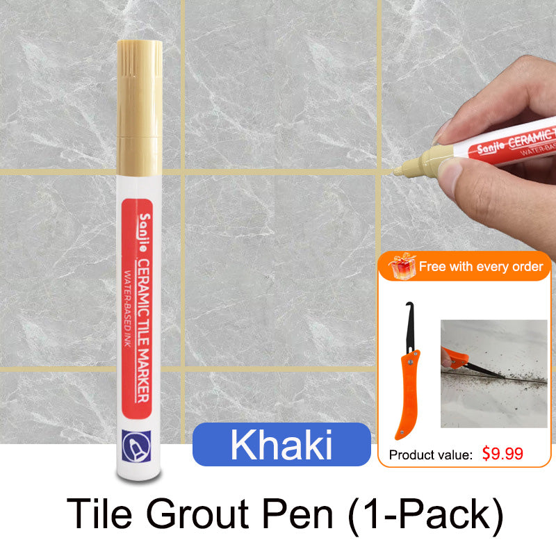 Pousbo® anti-mould and waterproof joint pen for ceramic tiles