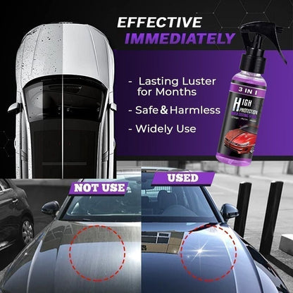 🔥Last Day 50% OFF🔥3 in 1 High Protection Quick Car Coating Spray