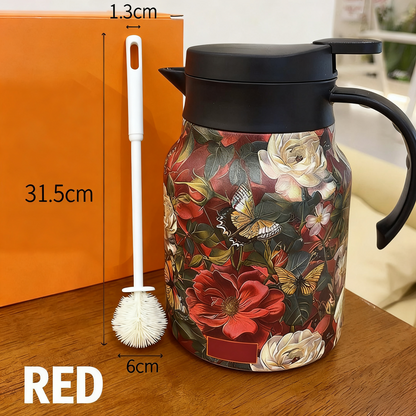 💥Hot Sale🌿1000ml Vacuum Insulated Teapot with Strainer