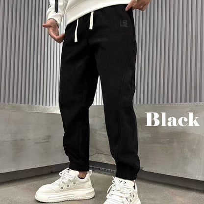 Men's Corduroy Loose Ankle Banded Pants（50% OFF）