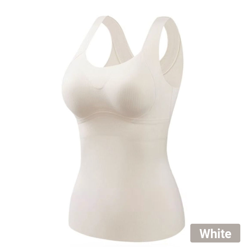 ❄️ Lightweight Warmth | Women's Thermal Tank Top with Built-In Bra