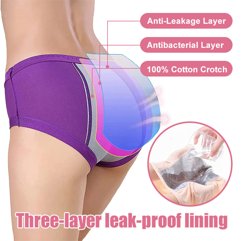 🎅Christmas sale🎁Women's High Waist Leak Proof Panties