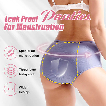 🎅Christmas sale🎁Women's High Waist Leak Proof Panties