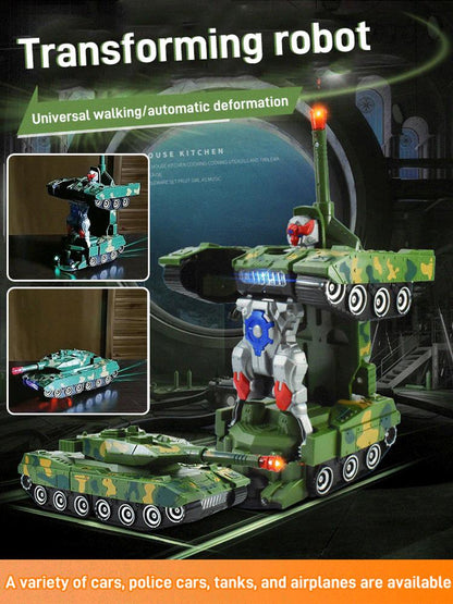 ⏰🎁Electric Transforming Fun Toy🌲