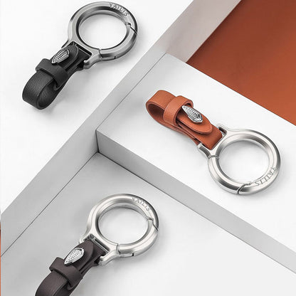 Leather Car Key Chain