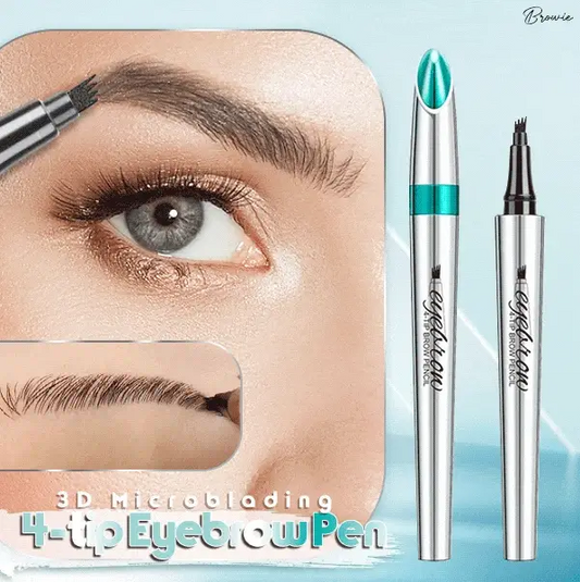 🔥Big Sale 50% OFF🔥Waterproof 3D tattoo pencil with 4 fork tips for microblading (💥buy 1, get 1 free)