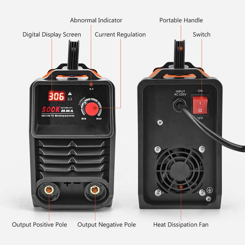 🔥HOT SALE - LIMIT TIME 60% OFF👍Portable Inverter Welding Machine with LCD Display