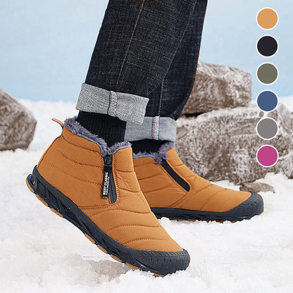 🎅Christmas Pre-sale🎁Winter Warm Faux Fur Lined Waterproof Outdoor Snow Boots