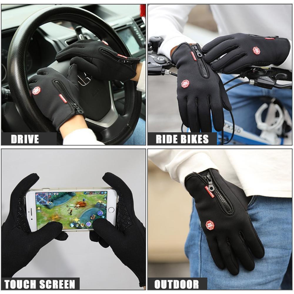 Cycling Running Driving Gloves Tendaisy Warm Thermal Gloves