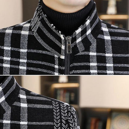 🍂Fall Specials🍂 Men’s Stylish Padded Thick Tweed Jacket