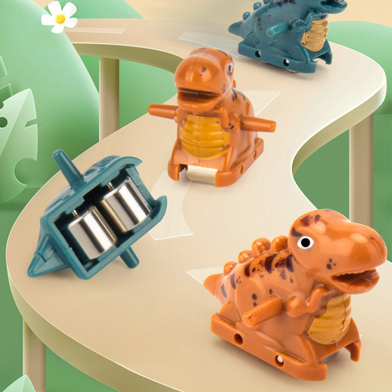 🦖🪜Electric Dinosaur Chase Race Track Playset🎁