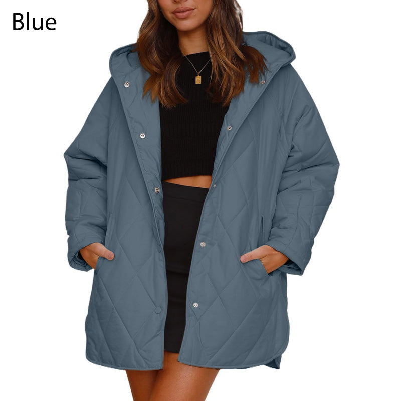 💖Limited Sale 49% OFF💖Women's Winter Trendy Lightweight Hooded Quilted Jacket