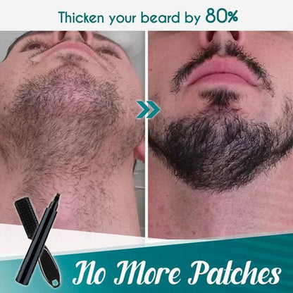 🔥Hot sale 52%！OFF-Waterproof Beard Filling Pen Kit