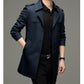 ❄️Winter Specials❄️ Men's Double Breasted Trench Coat