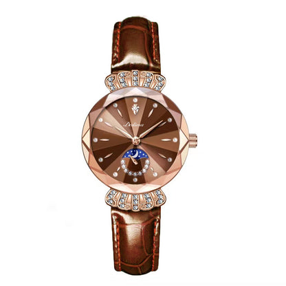 🎀60%OFF New Year Sale🎀Fashionable Diamond Moon Star Watch for Women