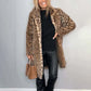 ❄️Winter Specials❄️ Women's Leopard Print Mid-Length Jacket