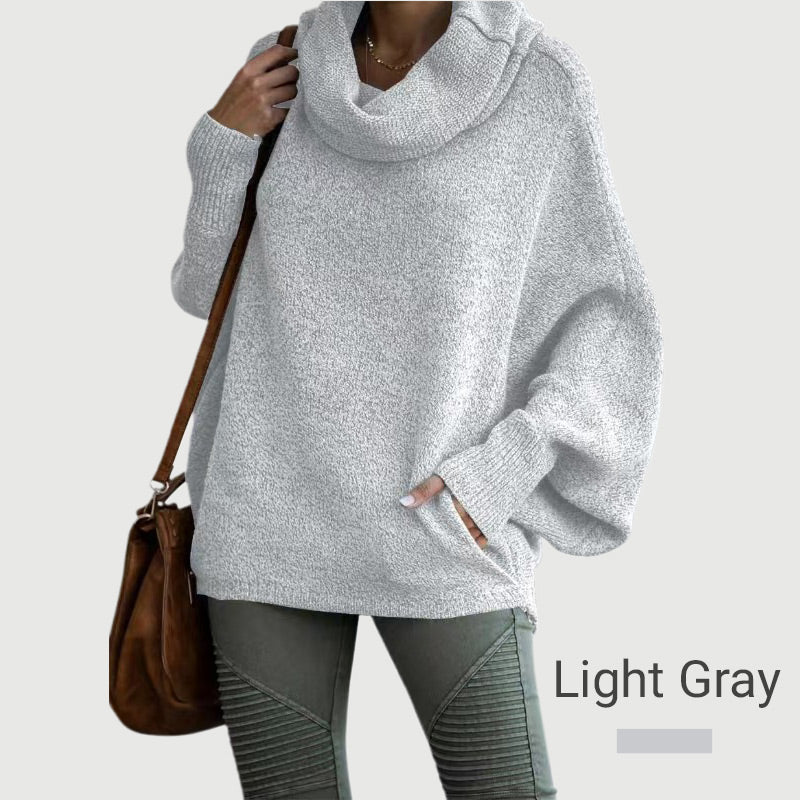 🔥Hot Winter Sales 50%OFF🔥Women's Batwing Cowl Neck Sweater with Pockets