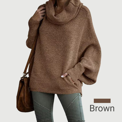 🔥Hot Winter Sales 50%OFF🔥Women's Batwing Cowl Neck Sweater with Pockets