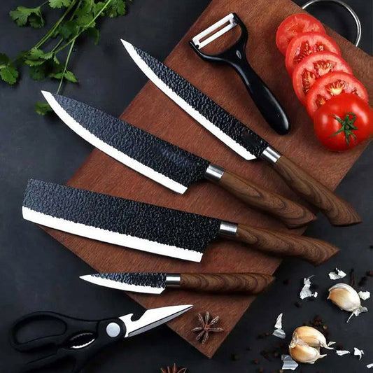 🔪German Professional Chef's Knife Set - 6 Pcs Set