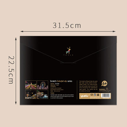 🧠4pcs Creative Scratch Paintings Set with Tool（🚀55%OFF）