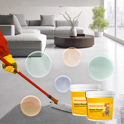 🎄New Year's Special Offer💥Waterproof Water-Based Epoxy Floor Paint