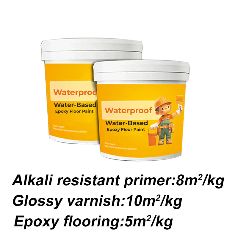 🎄New Year's Special Offer💥Waterproof Water-Based Epoxy Floor Paint