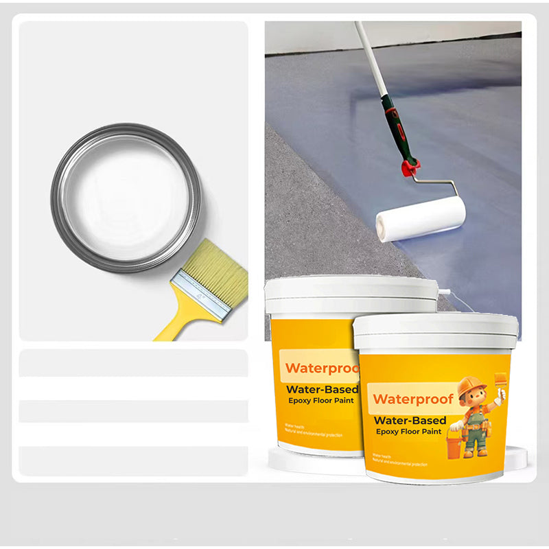 🎄New Year's Special Offer💥Waterproof Water-Based Epoxy Floor Paint