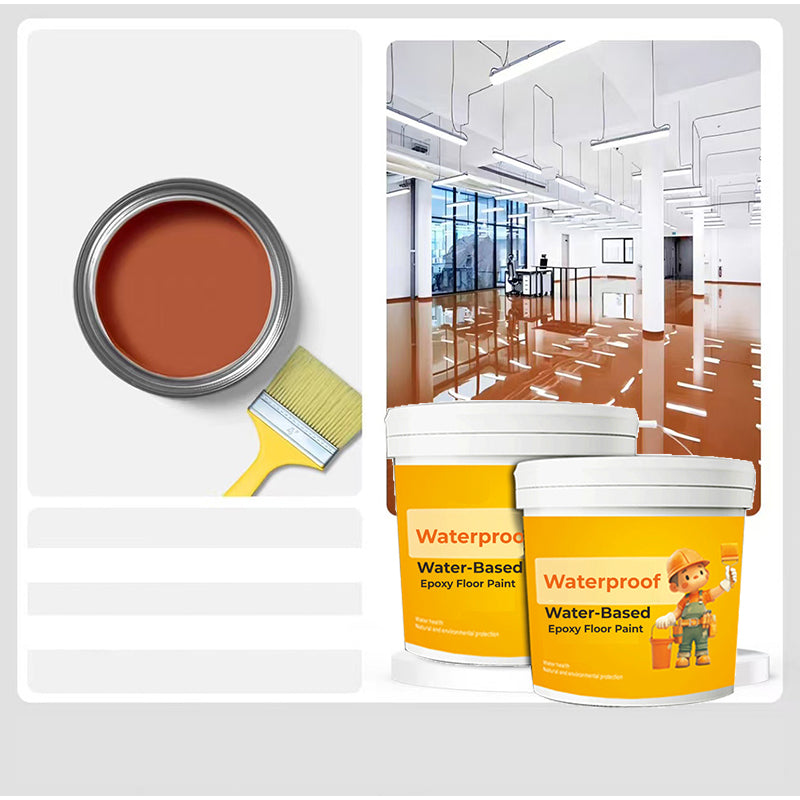 🎄New Year's Special Offer💥Waterproof Water-Based Epoxy Floor Paint